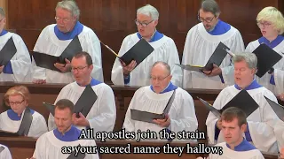 Holy God, We Praise Your Name - GROSSER GOTT, WIR LOBEN DICH