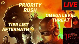 Marvel's Avengers / Tier List Aftermath / Priority Rush / Omega Level Threat