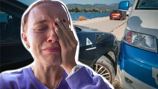 Somebody CRASHED into our VW Campervan?! | Van Life Nightmare