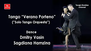 Tango “Verano Porteno”. Dmitry Vasin and Sagdiana Hamzina with “Solo Tango Orquesta”. Танго.