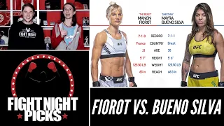 UFC Fight Night: Manon Fiorot vs. Mayra Bueno Silva Prediction