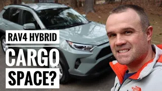 Best hybrid SUV - 2021 Toyota RAV4 hybrid cargo space