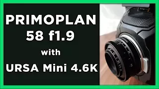 Lens Test: Primoplan 58 1.9f by Meyer Optik Görlitz (Kickstarter) + Blackmagic Design URSA Mini 4.6K