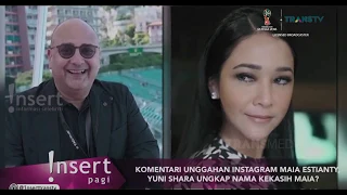 komentari unggahan instagram Maia estianty yuni shara ungkap nama kekasih maia