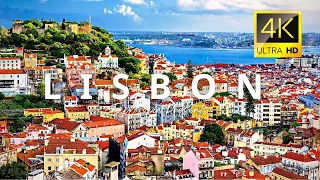 Lisbon, Portugal 🇵🇹 in 4K ULTRA HD 60FPS by Drone