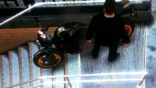 MOTORCYCLE HUMPS STAIRS NON STOP