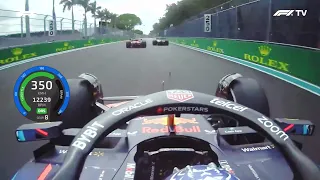 How did Verstappen break Perez's spirit in Miami