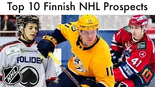 Top 10 BEST Finnish NHL Prospects