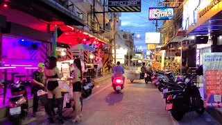 8K Beautiful Girls soi 7 & 8 Nightlife Pattaya Thailand