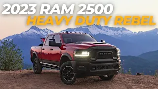 2023 Ram 2500 Heavy Duty Rebel Pickup Truck Debuts With Power Wagons Style