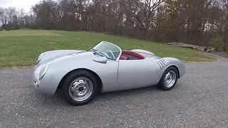 Vintage Motorcars 550 Spyder | Quick Drive and Walk Around