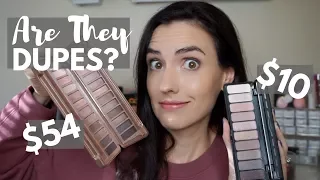 $10 Dupe For Naked 3 Palette?! | e.l.f. vs Urban Decay | Are They DUPES?