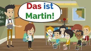 Deutsch lernen | Wer ist Martin? | Wortschatz und wichtige Verben