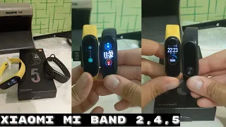 Фитнес-браслеты Xiaomi Mi Band 5 распаковка, мини обзор  / отличия от Mi Band 2 и 4