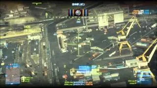 Battlefield 3 Attack Helicoper Gunner Play (173-0) in Noshahr Canals Conquest Large 900 Tickets