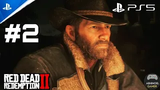 Red Dead Redemption 2 - PS5 HDR 4K Gameplay 2160P (RDR2 PS5) Part 2