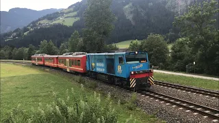 [ FR / DE ] Trafic ferroviaire au Zillertalbahn / Bahnverkehr auf dem Zillertalbahn