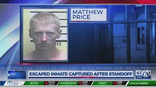 Escaped inmate Price captured after standoff