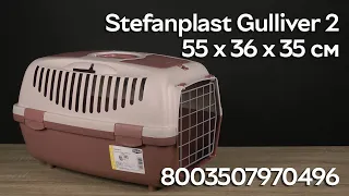 Розпаковка Stefanplast Gulliver 2 55 х 36 х 35 см (8003507970496)