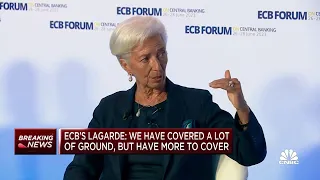 ECB President Christine Lagarde: Not seeing enough evidence underlying inflation is coming down