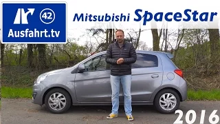 2016 Mitsubishi Space Star 1.2 MIVEC ClearTec Edition+  Fahrbericht der Probefahrt, Test, Review