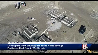 New view of massive Rock Row project from above