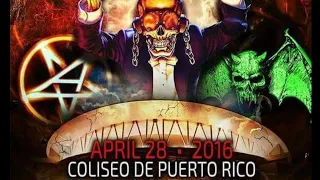 Megadeth Live in Puerto Rico-April 28, 2016