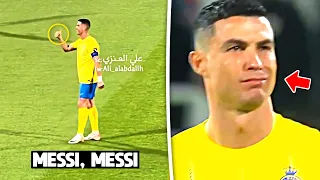 Cristiano Ronaldo Silenced "Messi, Messi" Chants from Al-Shabab Fans ⚽🤫