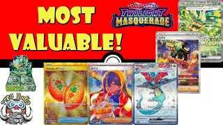 The Top 10 Most Valuable Cards from Mask of Change (Twilight Masquerade)! (Pokémon TCG News)