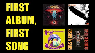 Top 25 Greatest Debut Rock Album Openers