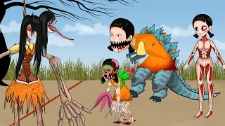 어몽어스  vs  오징어 게임  애니메이션 | Squid Game Doll Zombie  Vs Monsters |    animation