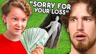 Kid FAKES MOM'S DEATH for Money...