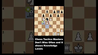 Chess Tactics Masters Always See: The Difference Between Masters and Rookies