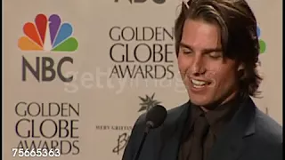 Tom Cruise Speece Golden Globe Awards 2000