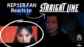 KEP1ER Fan Reviews Kep1er 케플러 l 'Straight Line' | Reaction