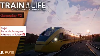 Train  life - Trajet en mode Passagers (PS5) [FR]