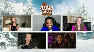 A Loud House Christmas Cast Interview | Live Action Actors For Clyde, Lynn, Lucy, & Luan