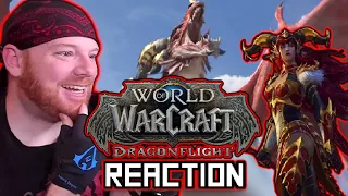 Krimson KB Reacts: WE GOT DRAGONS!!! - WoW Dragonflight Cinematic