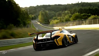 Taking on the Nurburgring with.......McLaren P1 GTR '16. (Gran Turismo Sport)