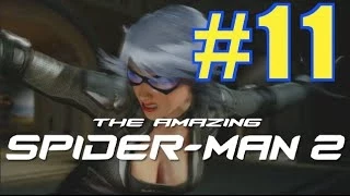 The Amazing Spider-Man 2 Gameplay Walkthrough Part 11 Black Cat Boss Battle! (XBOX 360) Let's Play