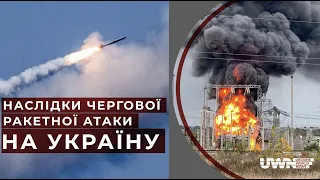 Очередной ракетный удар по Украине 16.12