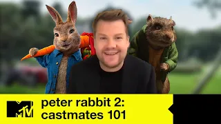 James Corden Plays Peter Rabbit 2: Castmates 101 | MTV Movies
