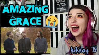 REACTION | PETER HOLLENS "AMAZING GRACE" ft. HOME FREE | HOLIDAY 2019