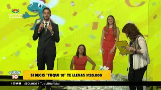 Sorteo del Tuqui 10 del 31 de Diciembre del 2023