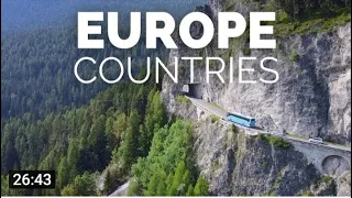 Most Beautiful Countries in Europe -17 Travel Video