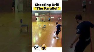 Futsal shooting drill - “The parallel”