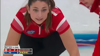 Draw 8 - 2022 Scotties Tournament of Hearts - Walker (AB) vs. Einarson (CA)