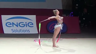 Hélène KARBANOV (FRA) ribbon - 2024 Grand Prix Thiais AA