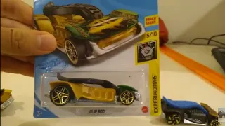 2021 Hot Wheels green Clip Rod #52 Experimotors #5/10 Mattel money clip car Unboxing, Review & Demo