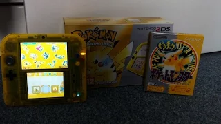 Pokemon Yellow 2DS Unboxing/Review